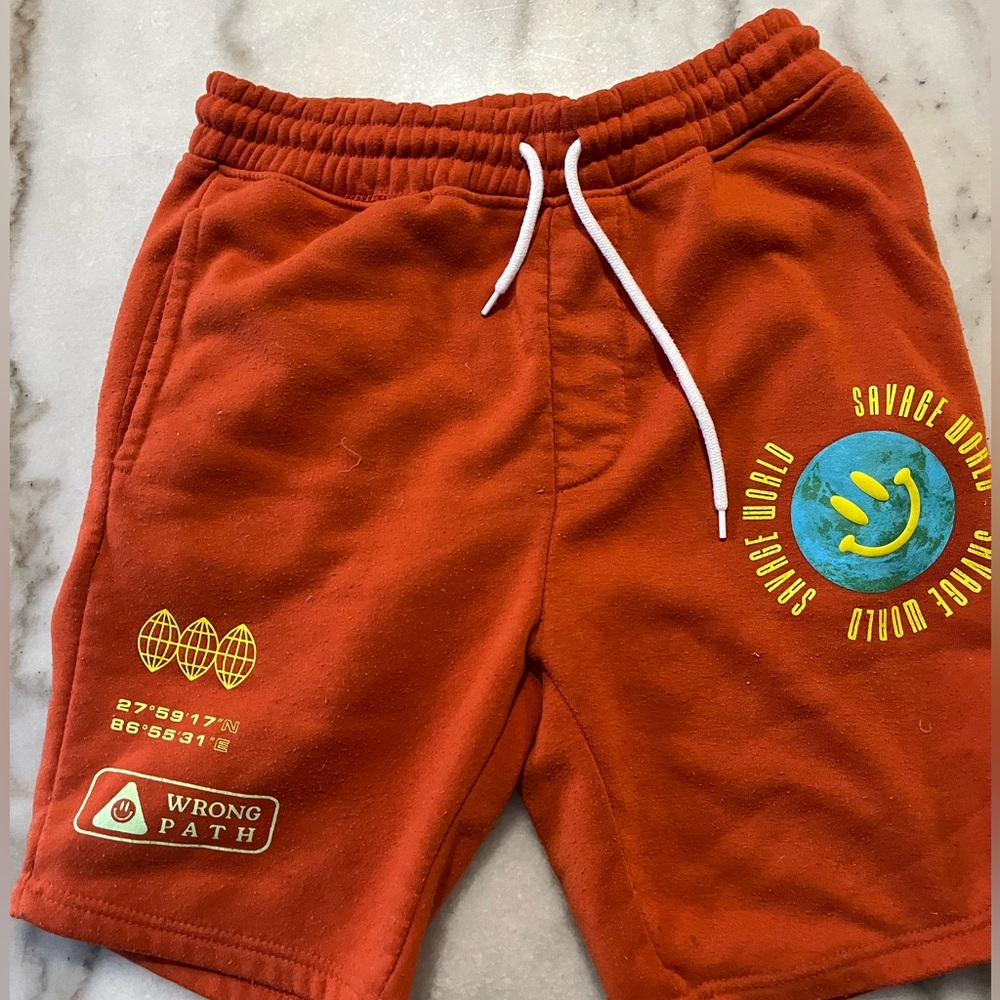 Rue 21 men orange shorts